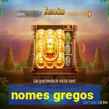 nomes gregos